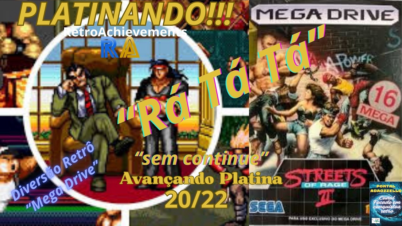 Streets of Rage 2-MegaDrive/Genesis -Rage Final !! (Horiz)#2 #streetofrage #retro #megadrive