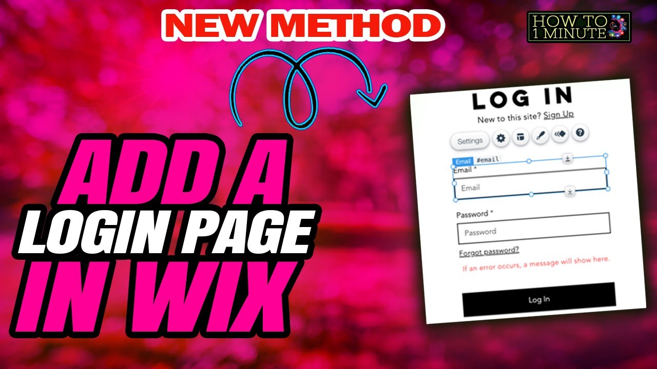 How to add a login page in wix 2026