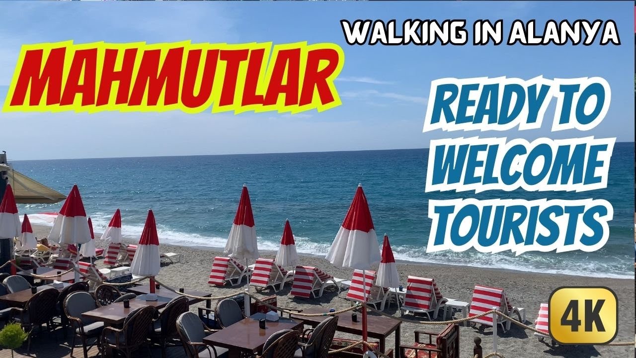Alanya - Life and Walking in Alanya - Mahmutlar in April - ready to welcome tourists