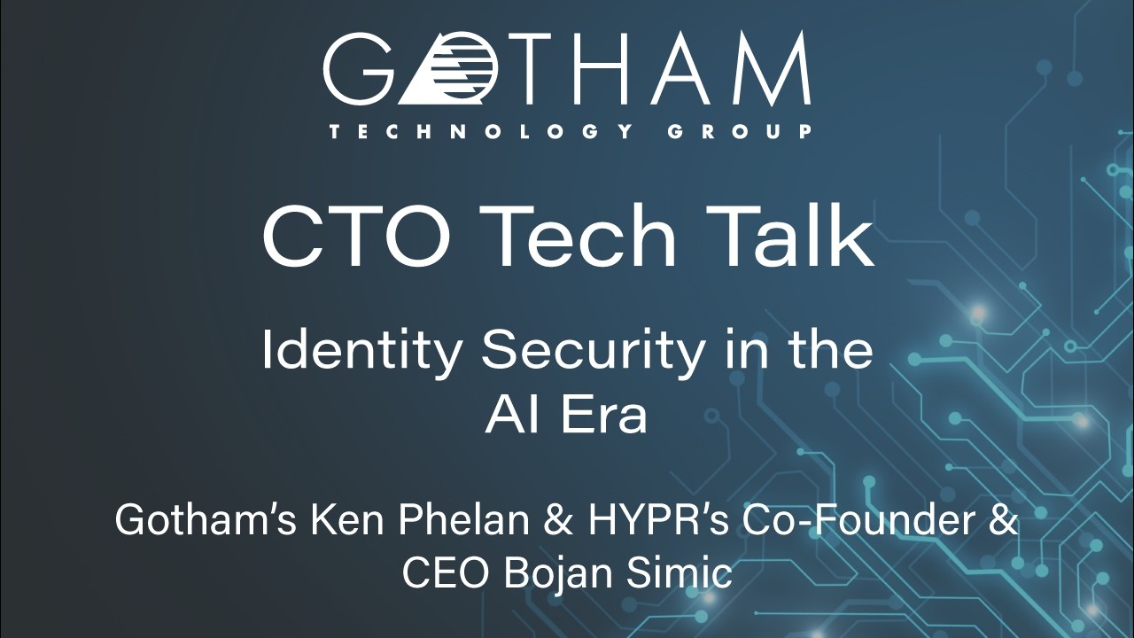 CTO Tech Talk: Identity Security in the AI Era