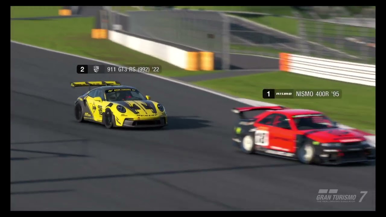 Gran Turismo® 7 had fun Battling the Nismo 400R i allowed an AI race, professional difficulty