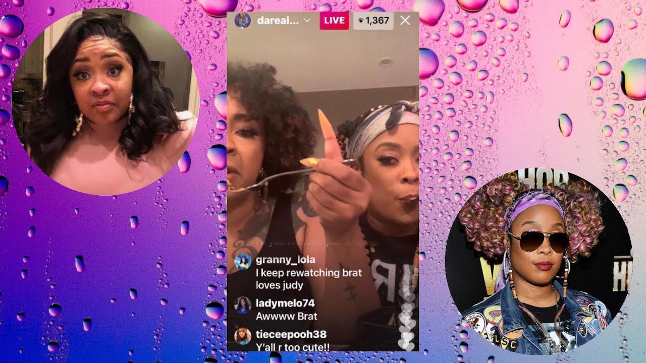 Da Brat is Angry with DaRealbbJudy for Coming Home Late to Dinner + Shows New Home Renovations