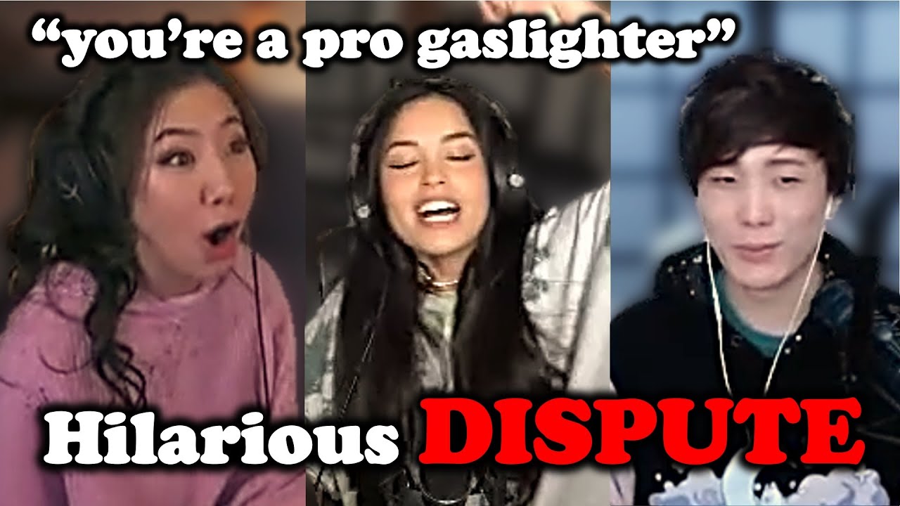 Fuslie & Valkyrae LOSE IT with their high-pitched voice when Sykkuno gaslighting too hard