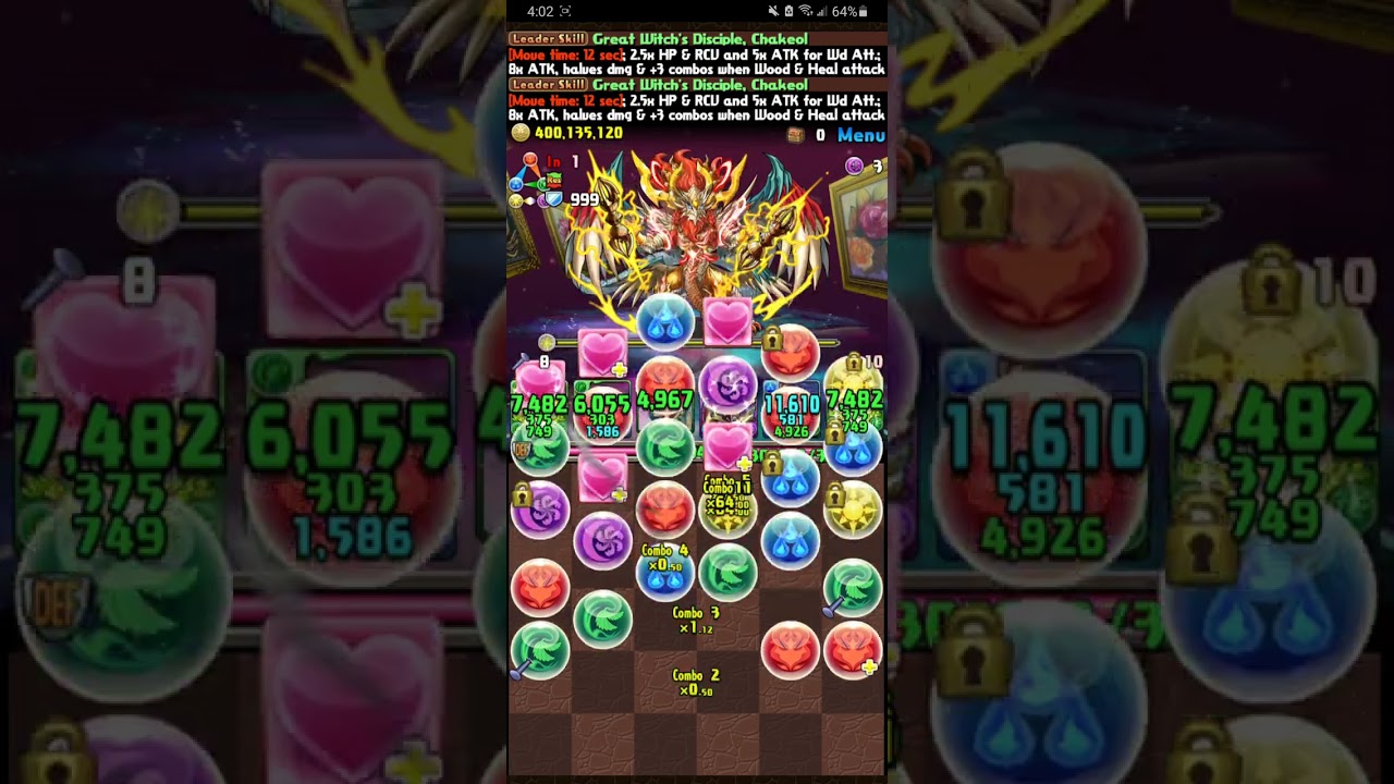 Puzzle & Dragons:  PAD Player Skill Quest: Strategy Lv.7