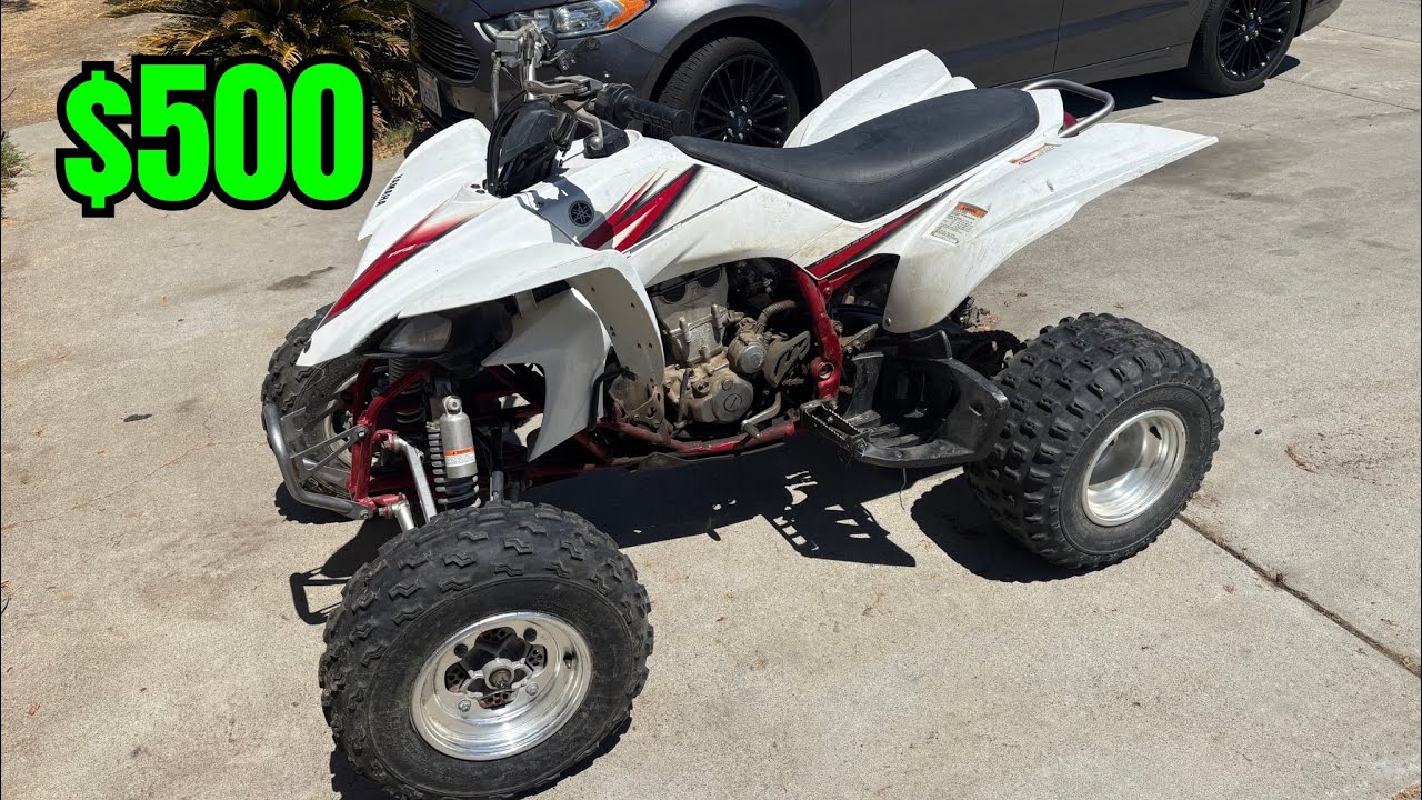 $500 Abandoned Yamaha YFZ450R Will It Run?