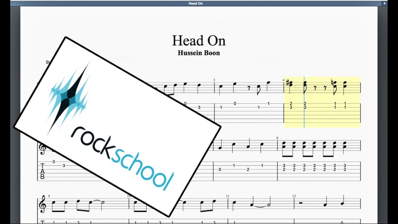 Head On (2006) Rockschool Grade 1 Guitar