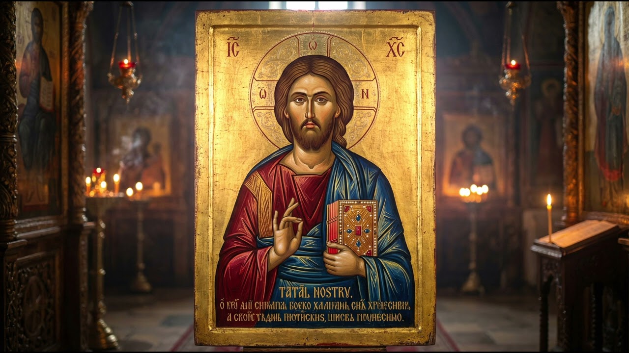 Tatăl Nostru 🙏 Cântare Bizantină Ortodoxă Profundă | Rugăciune Puternică pentru Suflet