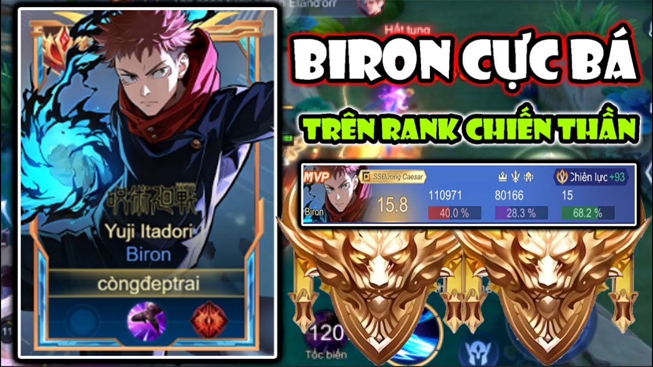 Bị Tranh Lane TOP BIRON HƯỚNG DẪN CẦM BIRON ĐI RỪNG CỰC KHOẺ TR&Ecirc;N RANK !