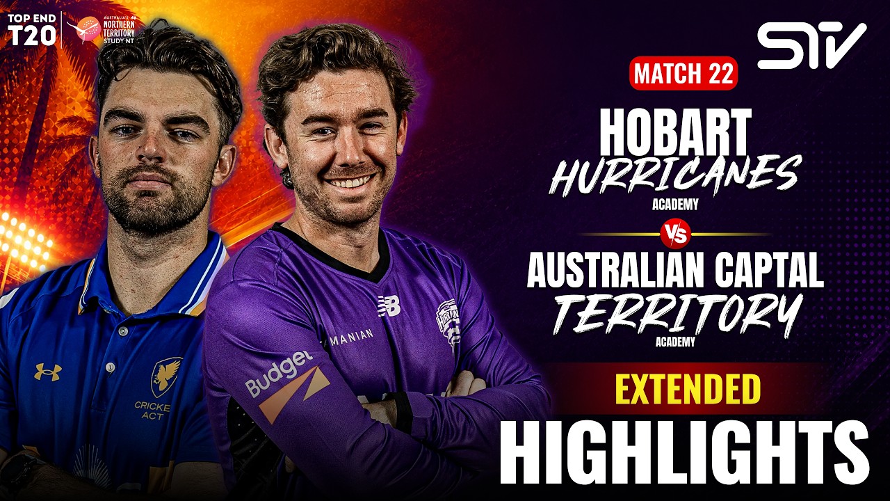 Full Match Highlights | Hurricanes vs ACT Comets | Top End 2026 | Match 22 | DXC | ZP1H