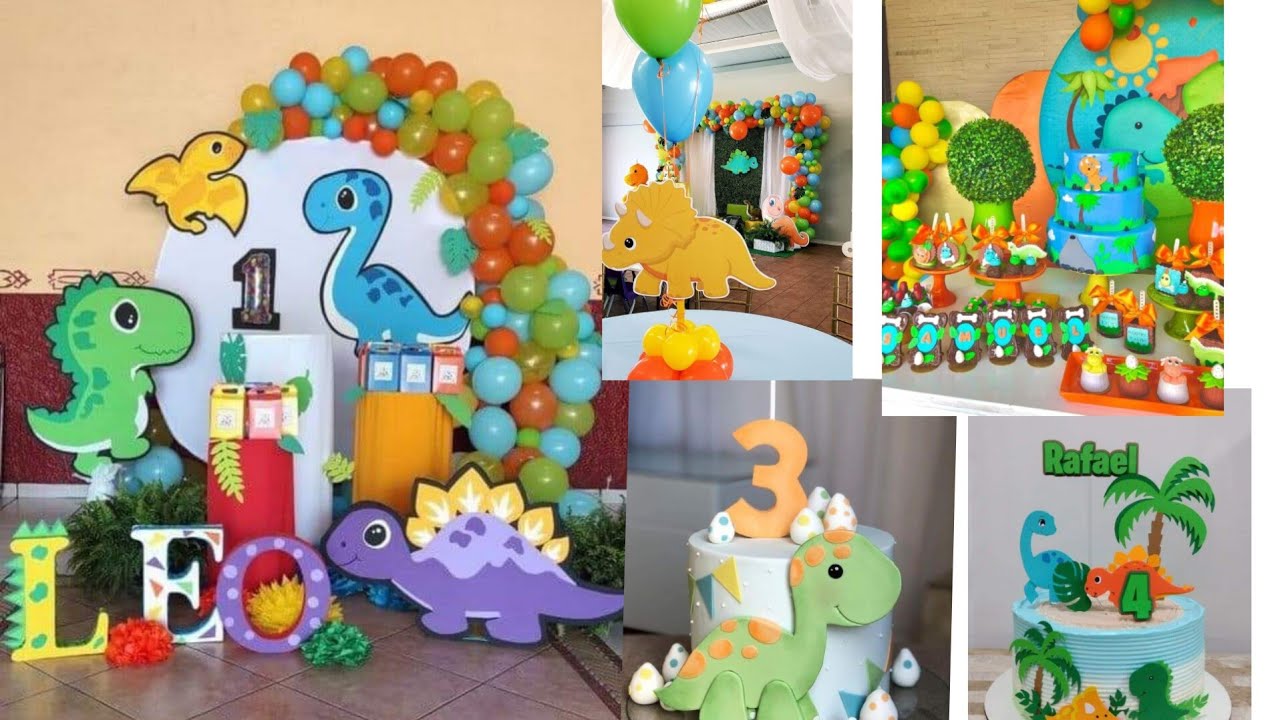 DINOSAURIOS/ideas y decoración para fiesta de DINOSAURIOS/FIESTA DE DINOSAURIOS.