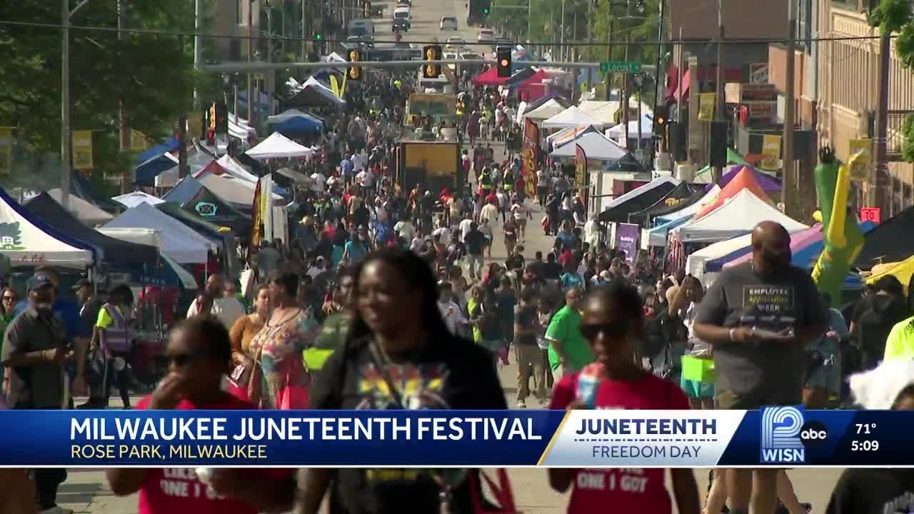 Milwaukee celebrates Juneteenth with vibrant festival