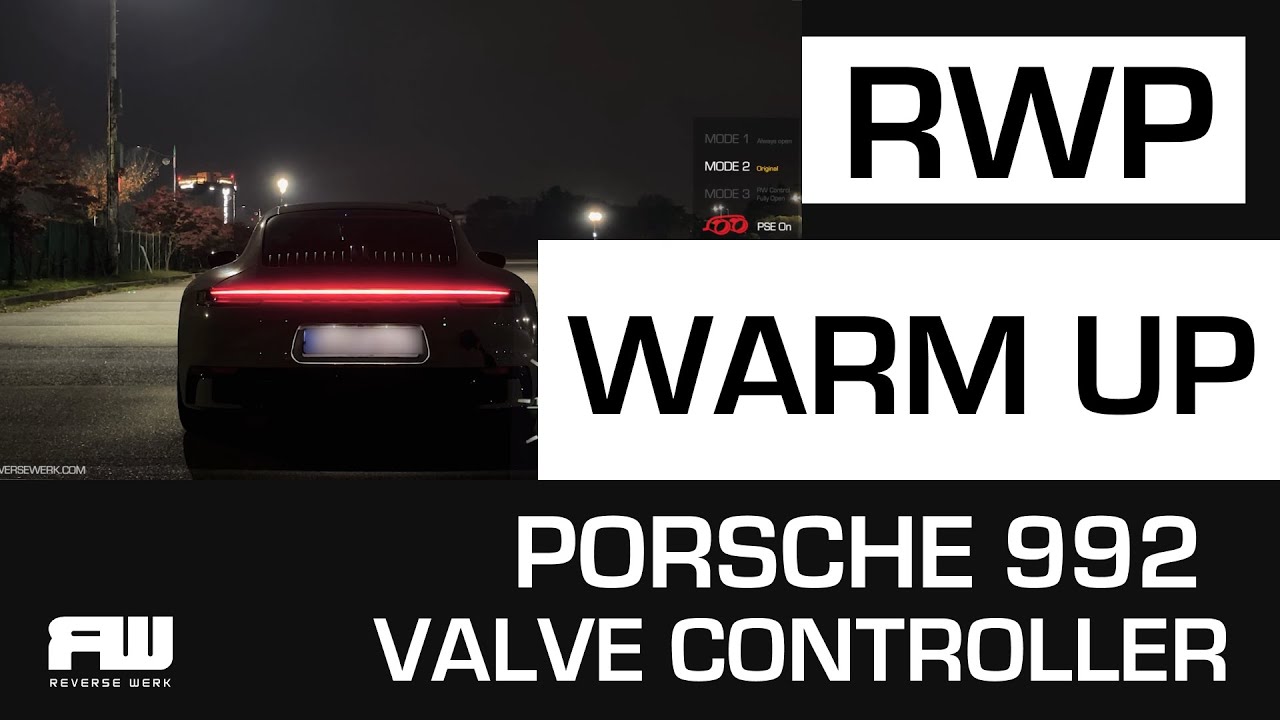 [RWP]Porsche 992 Valve Controller: From Warm-up to Full Throttle