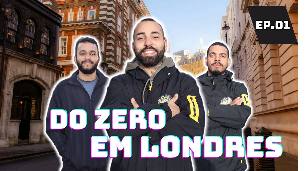 Começando do ZERO em Londres: virando entregador 🇬🇧 (Ep.1)
