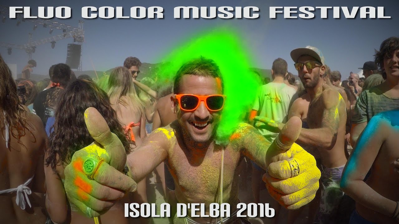 Fluo Color Music Festival 2016 - Isola d'Elba Eventi Estivi