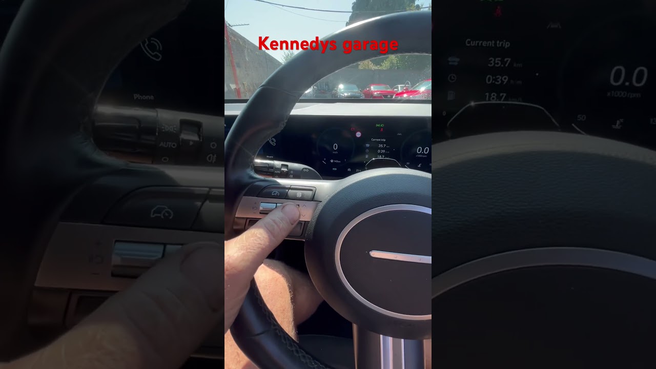 2023 Hyundai Kona tyre pressure monitor reset #hyundai #tyrepressure