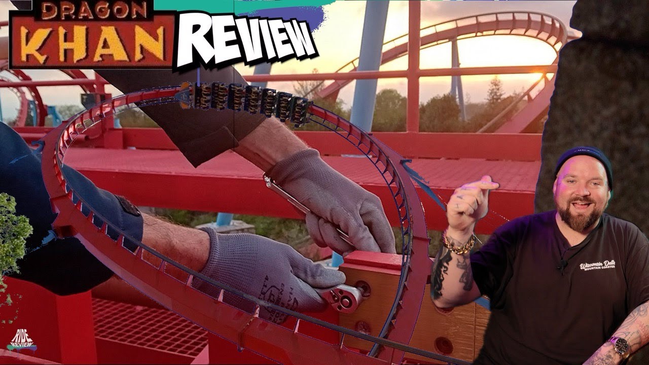 Die letzten Runden einer Kult Achterbahn - Dragon Khan - Ride Review - 2025 - PortAventura World