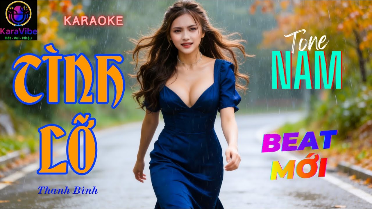 Karaoke T&Igrave;NH LỠ ❤️ giọng Nam ❤️ Beat ROCK MỚI ❤️ Độc Đ&aacute;o ❤️ Dễ H&aacute;t ❤️ Vietnamese Karaoke