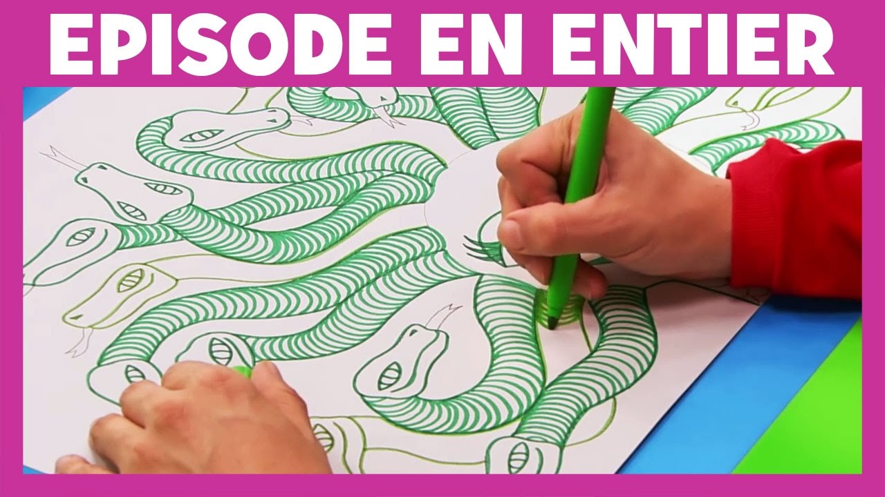 Art Attack - La technique des vagues - Disney Junior - VF
