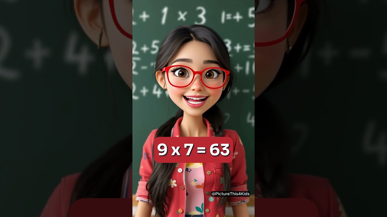 9x Times Table Song - Easy & Fun Way To Learn Multiplication Tables! #timestables #kidsfunlearning