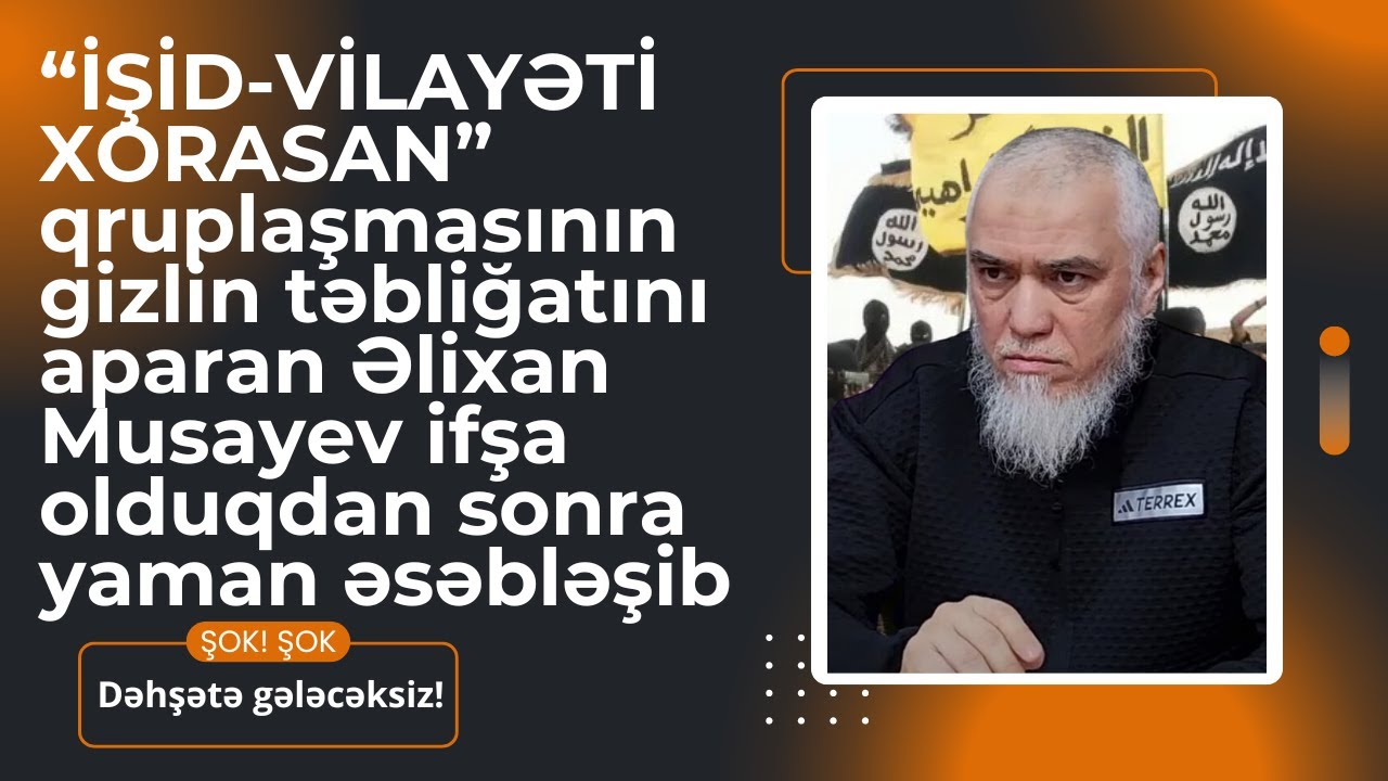 &ldquo;İŞİD-VİLAYƏTİ XORASAN&rdquo; qruplaşmasının gizlin təbliğatını aparan Əlixan ifşa olub yaman əsəbləşib
