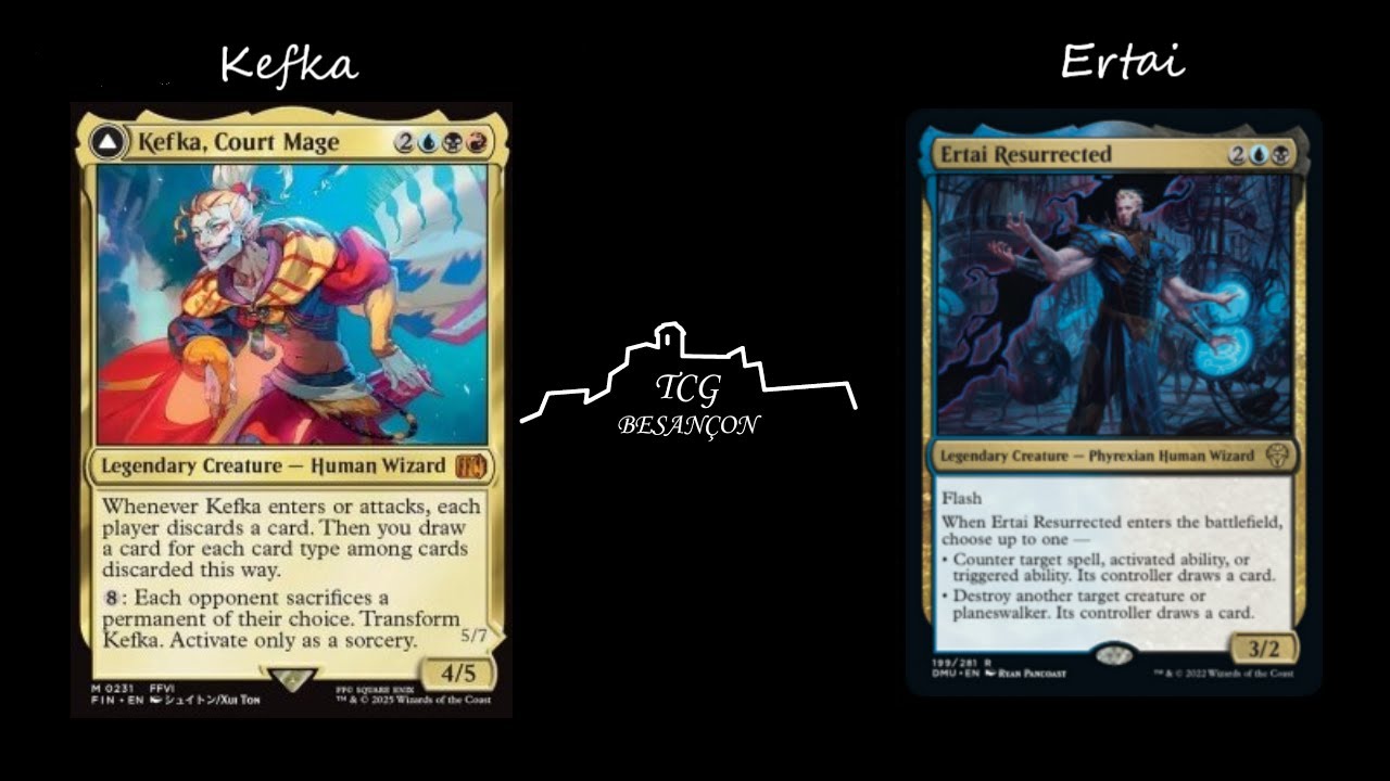 MTG | J3 Ligue DUEL COMMANDER | R1 : Kefka - Ertai