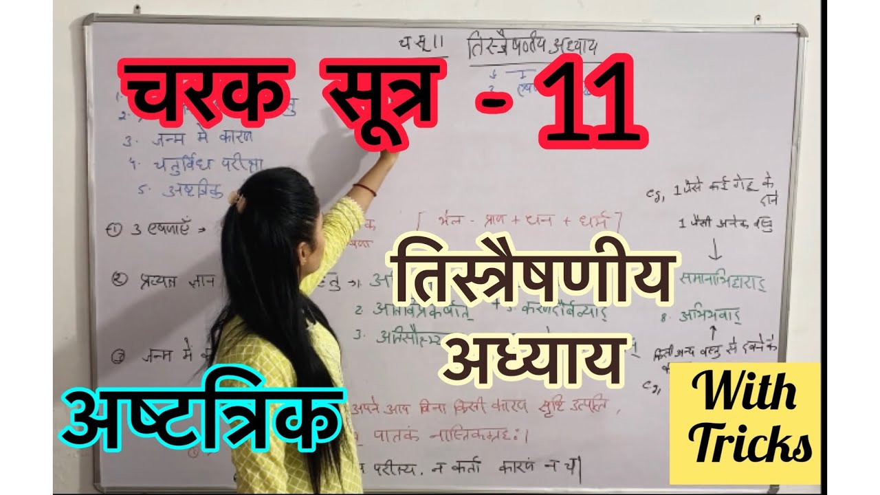 Charak Sutra 11 || चरक सूत्र 11 #aiapget #bams #ayurveda