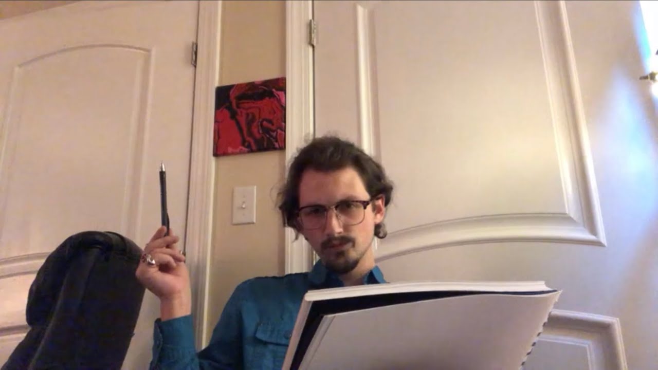 ASMR Sketching You roleplay (lofi) #1