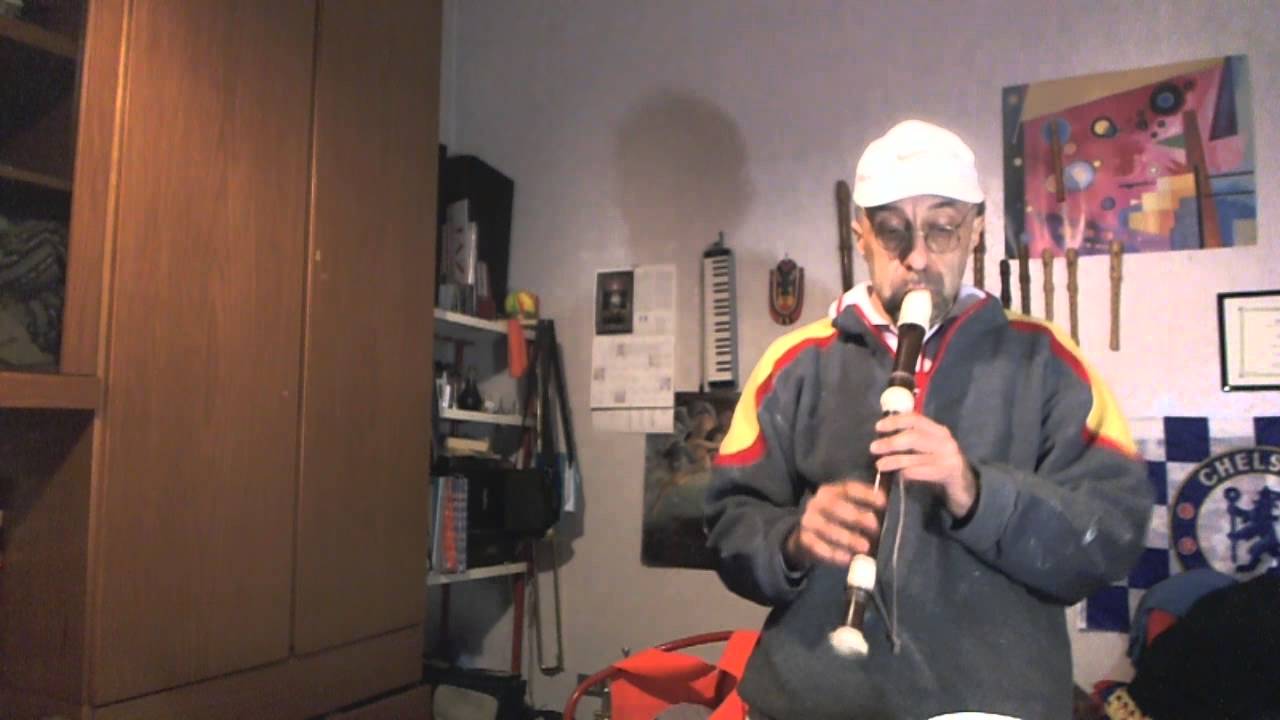 I Didn' t know what time it was -Flauto dolce Aulos 709B  Haka