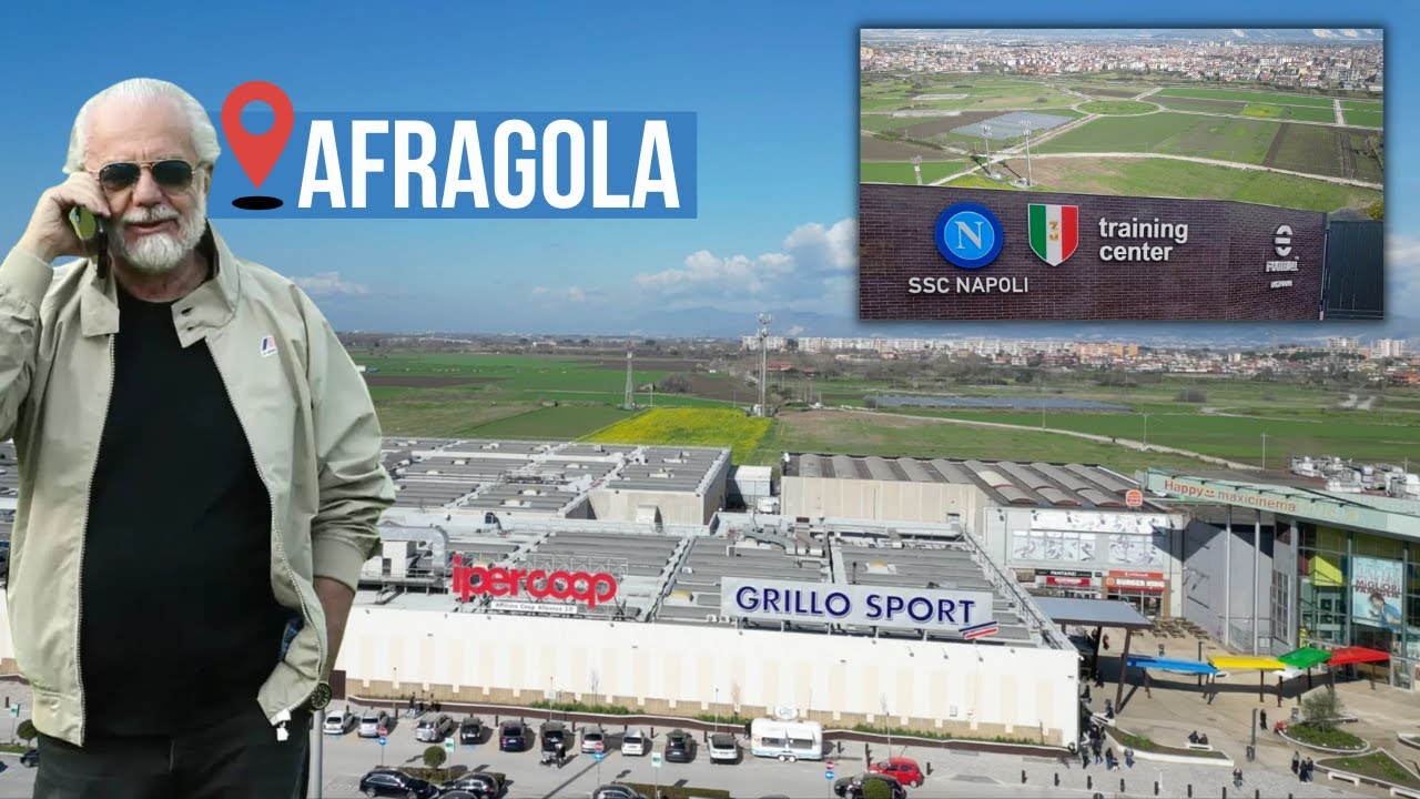 Nuovo centro sportivo SSC Napoli, ipotesi AFRAGOLA: vi mostriamo DOVE! 📍