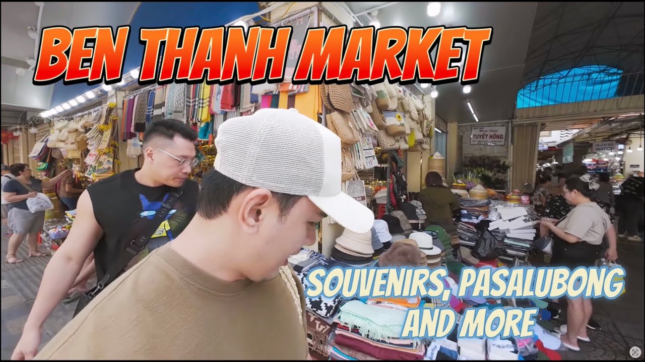 Vietnam Ben Thanh Market- Cheap Souvenirs and More...
