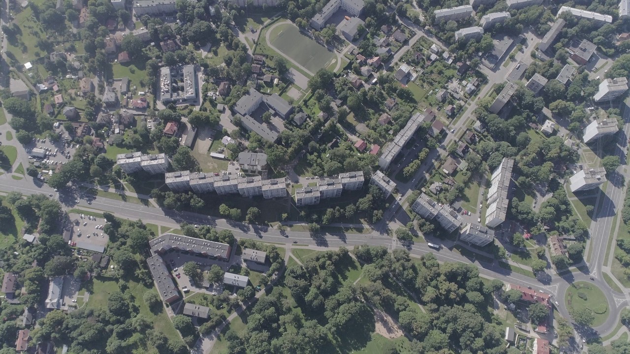 Iļģuciems no Drona lidojuma
