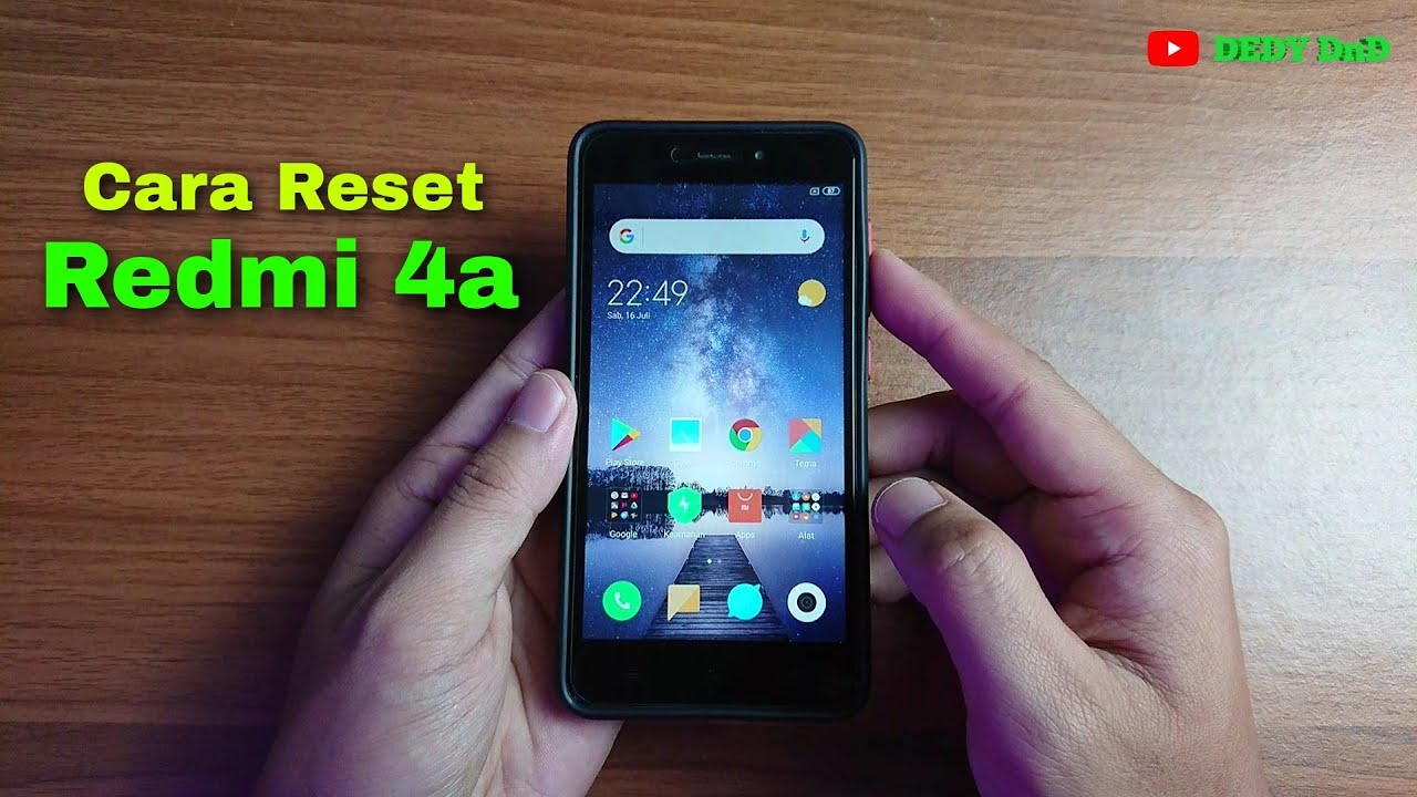 Cara Reset Hp Xiaomi Redmi 4a | Reset Pengaturan Pabrik