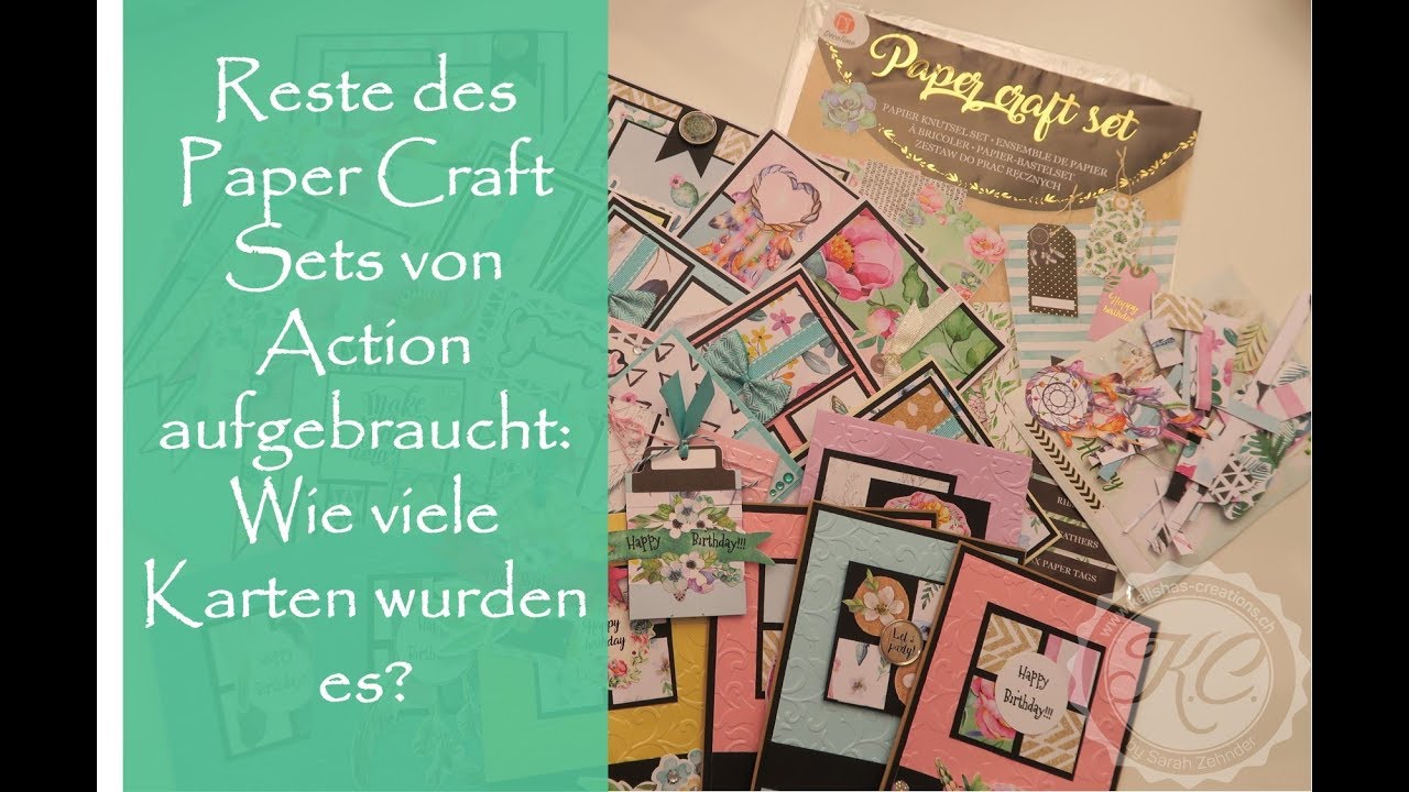 Resteverwertung aus Papercraftset