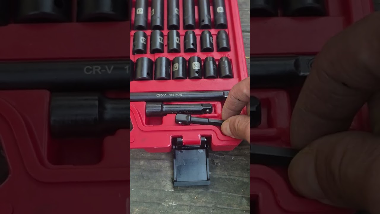 Casoman 49Pc 3/8 Impact Socket Set #impactset #impactsocketset #socketset TOOLS TOOLS STORE