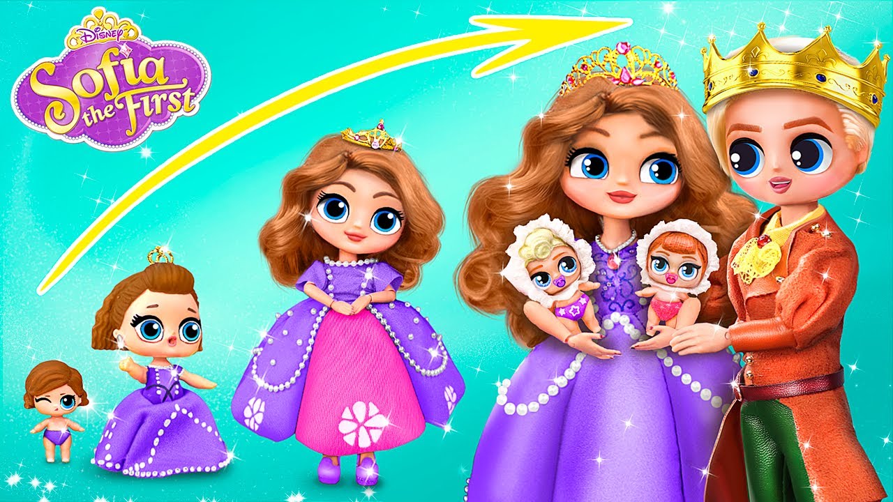 Disney Princess: Sofia the First Growing Up! 30 DIYs for LOL OMG
