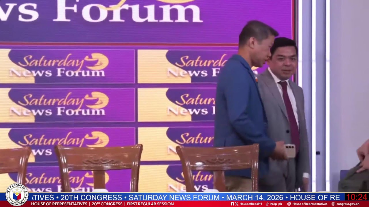 SATURDAY NEWS FORUM (MARCH 14, 2026)
