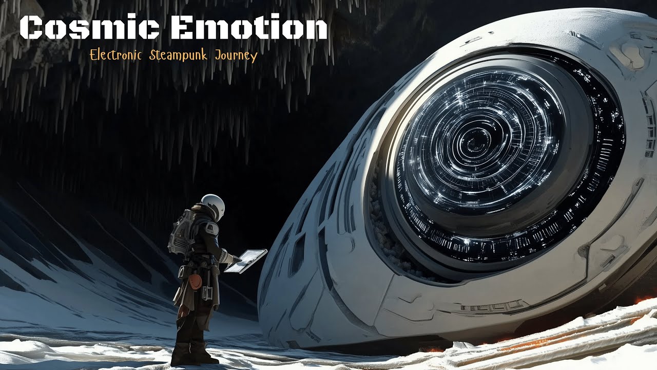 Cosmic Emotion: An Environmental Electronic Steampunk Journey | AI-Created Sci-Fi Cinematic Short