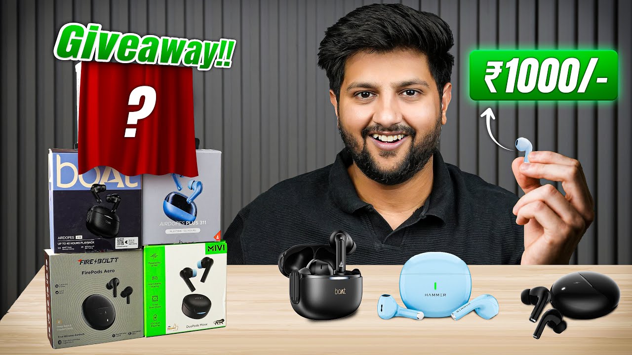 Best TWS Earbuds Under ₹1000 in 2026 - Tested & Approved!
