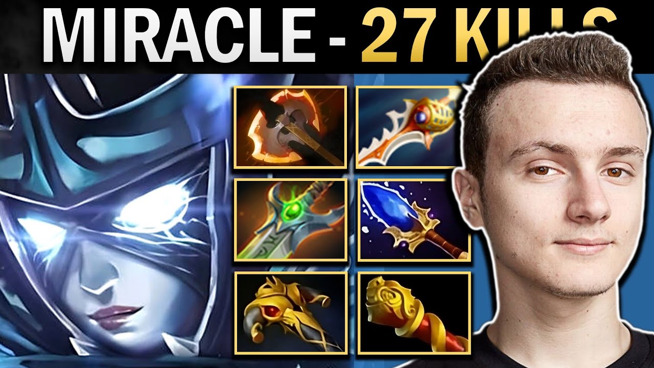 Phantom Assassin Dota Gameplay Miracle with 27 Kills and Paladin