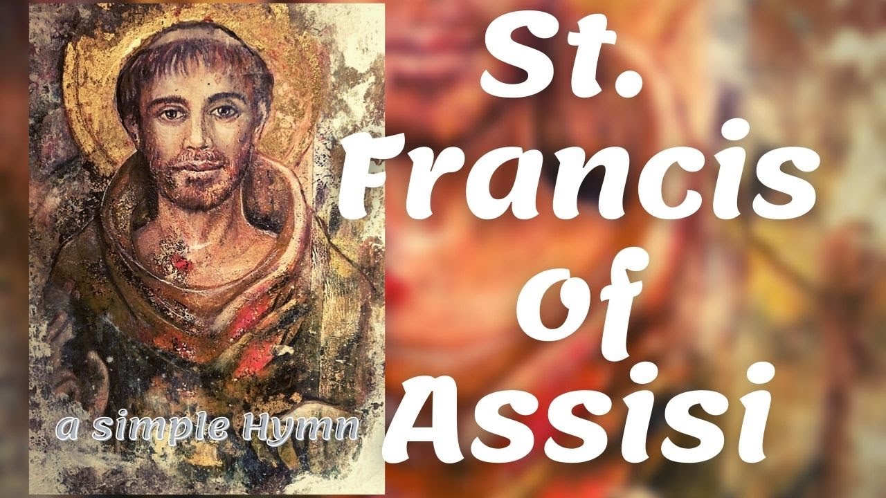 St Francis of Assisi #A New Song with Lyrics#Simple & Beautiful #Sing & Pray