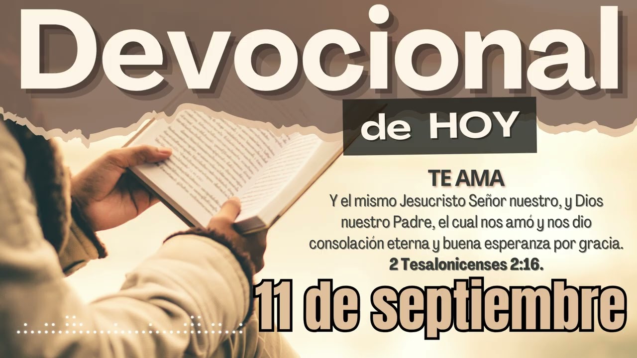 Devocional de Hoy | 11 de septiembre del 2025 | Adan Vicente
