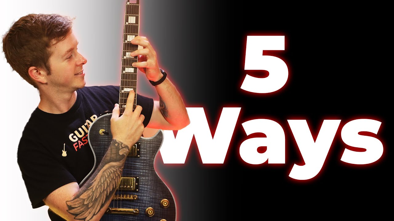 5 ways to LEARN GUITAR... in less time!