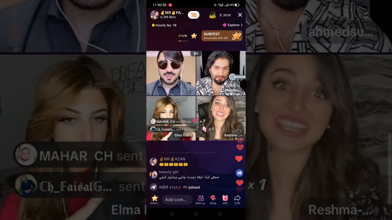Mr ✌️ Pattlo Elma Reshma and Ahmed Sunny funny match kisses Elma #viral
