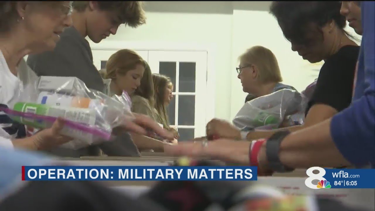Tampa Bay teen supports military on deployment through care packages