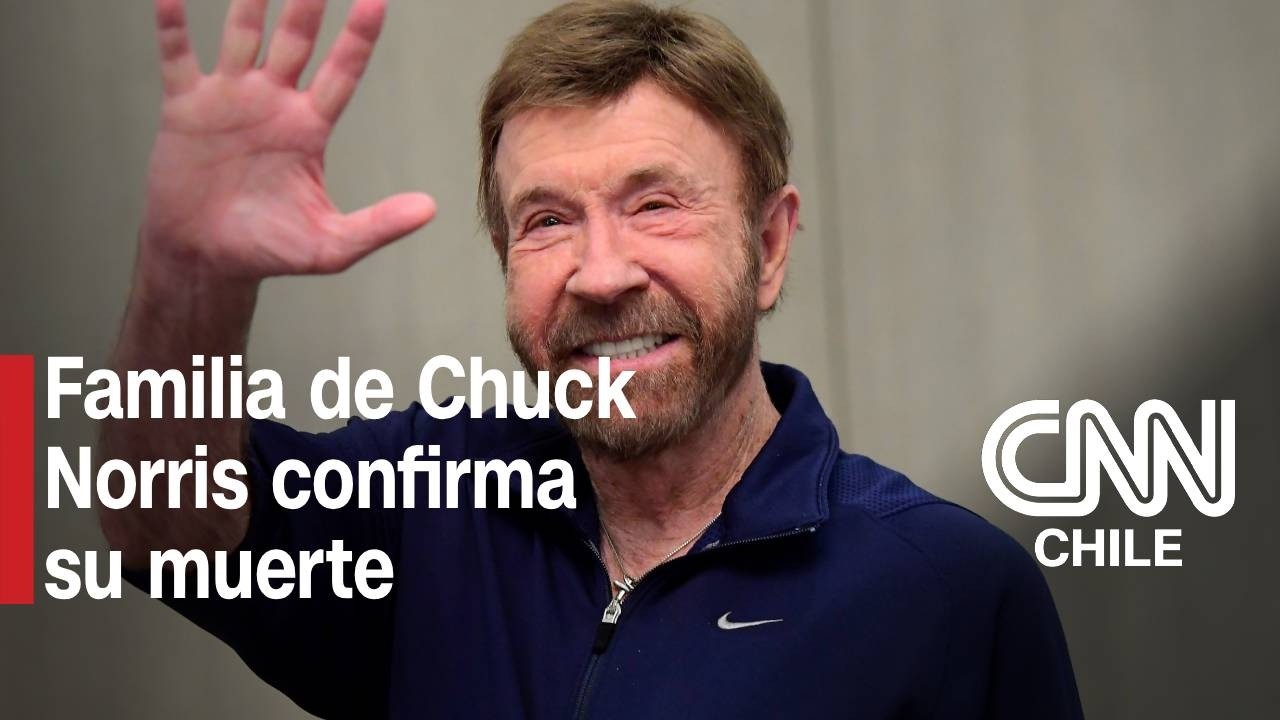 Muere la leyenda de las películas de acción, Chuck Norris, a sus 86 años