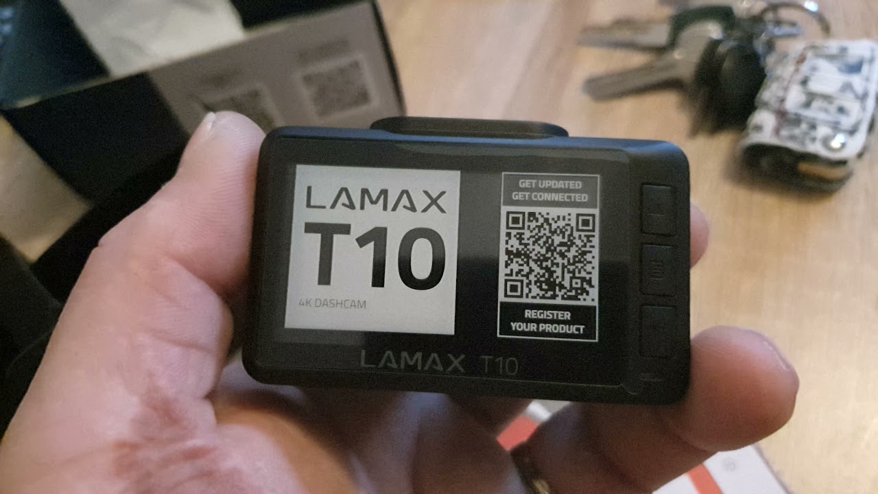 LAMAX T10 Real 4K Dashcam