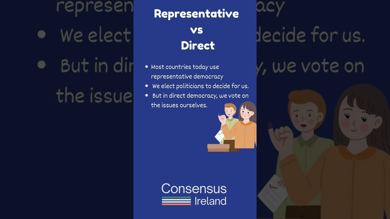 Direct vs Representative Democracy (In 30 Seconds!) 🗳️⚖️