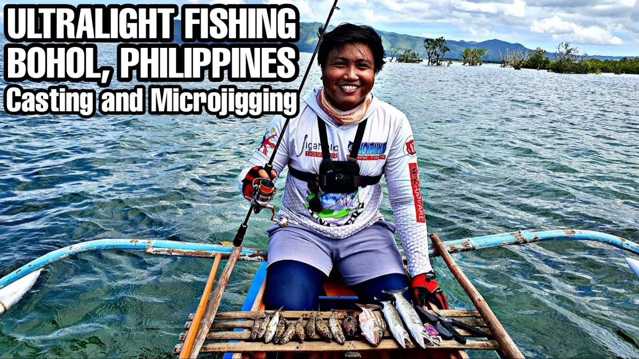 Ultralight Fishing in Bohol, Philippines Ep. 10 | Casting and Microjigging
