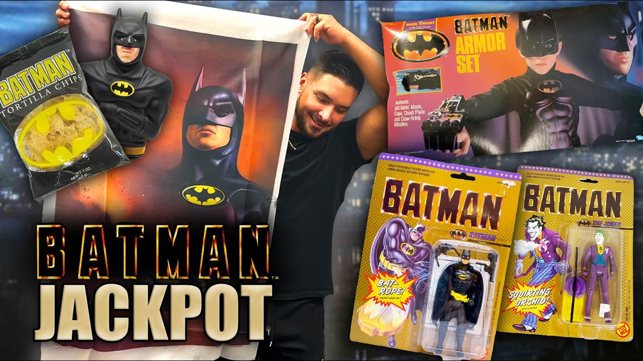 BATMAN 89 Michael Keaton JACKPOT on a Toy Hunt in Winnipeg Canada!