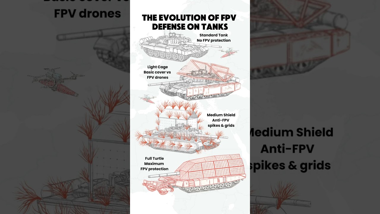 From Tank to Turtle: FPV Drone Defense Evolution